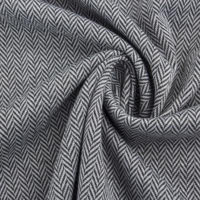 Jacquard Herringbone Polyester Spandex Fabric