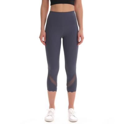 Mesh Panel Yoga Fitness Capris