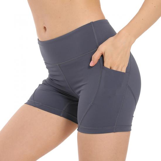 Patchwork Sports Tight Shorts