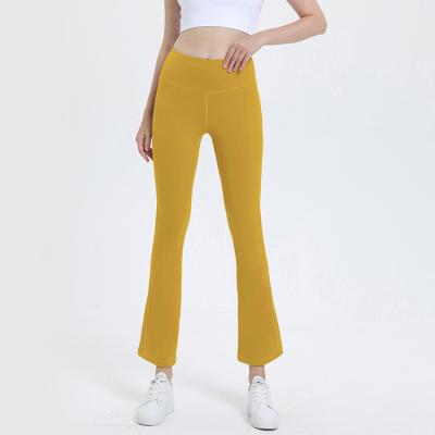 Plus Size High Rise Flared Pants