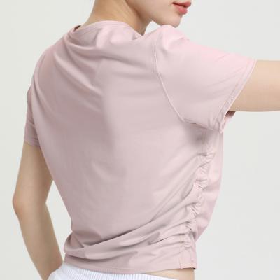 Wrinkle Seam Short Sleeve T-shirts