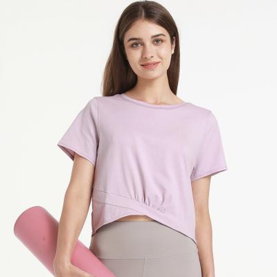 Cotton Blend Short Sleeves T-shirt