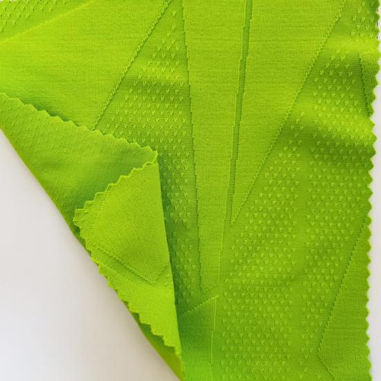 3D Knit Jacquard Polyester Spandex Fabric