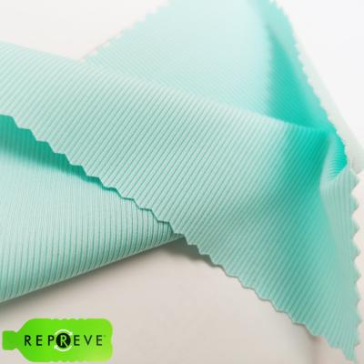 Recycled 2x2 Ribbed Nylon Spandex Fabric