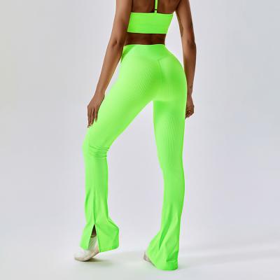 Wide Leg Yoga Gym Flare Leggings